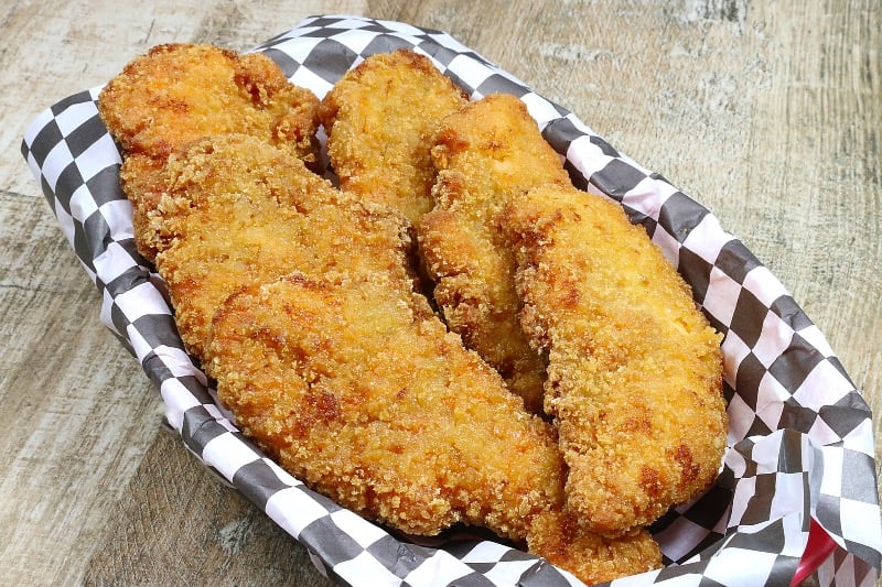 Buffalo Chicken Tender Strips