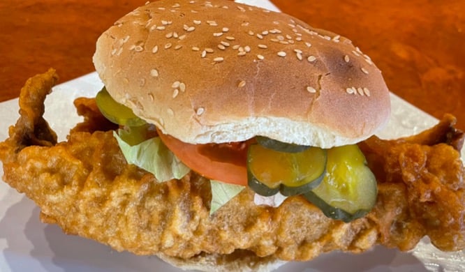 Fillet Whiting Sandwich