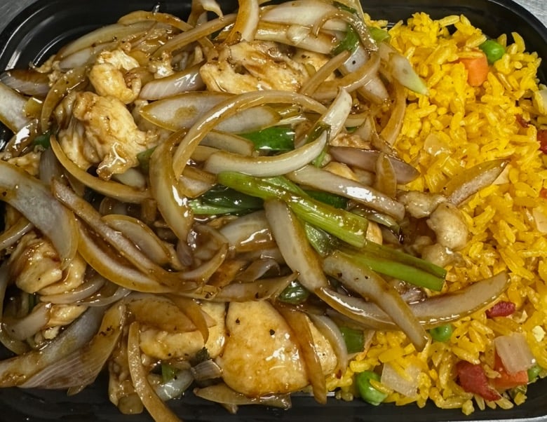 27. Chicken with Scallions