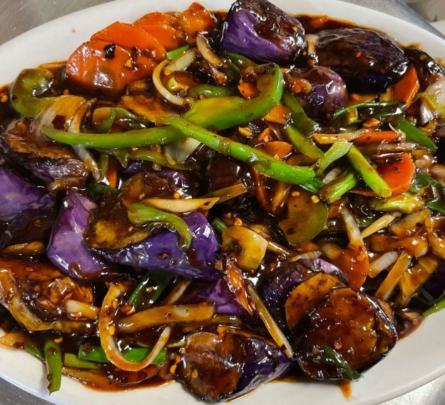 SP21. Eggplant w. Szechuan Garlic Sauce 鱼香茄子
