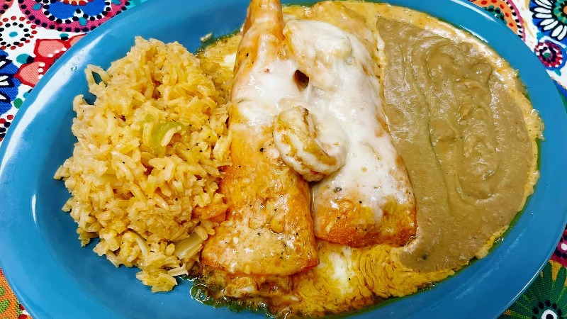 Shrimp Enchiladas