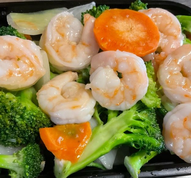 SH1. Shrimp with Broccoli 芥兰虾