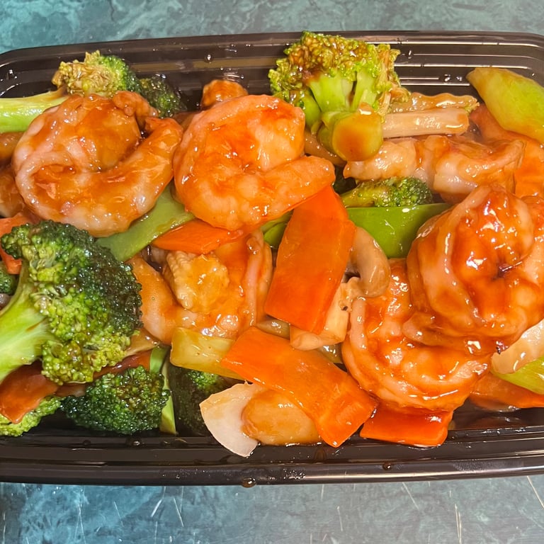 95. Shrimp w. Mixed Vegs.