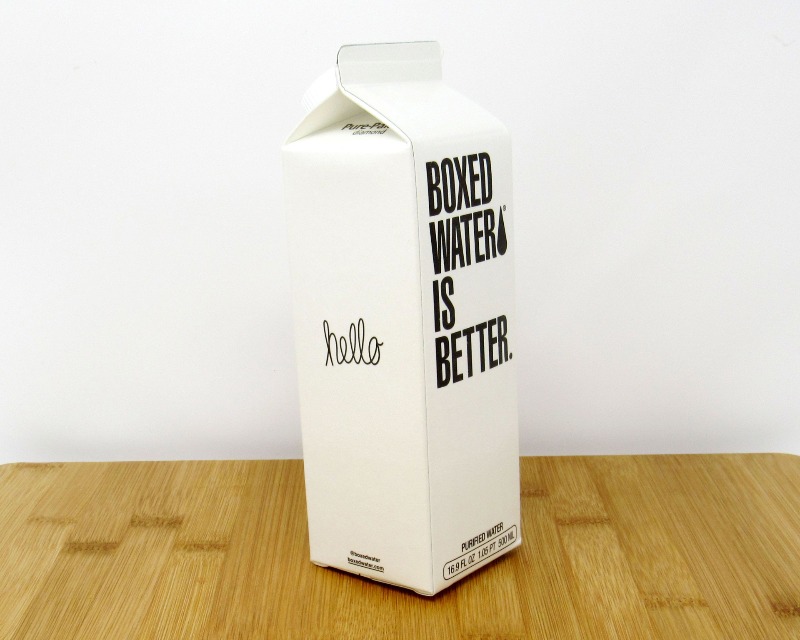 Boxed Water Image
