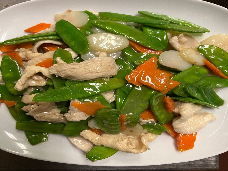 26. Chicken with Snow Peas