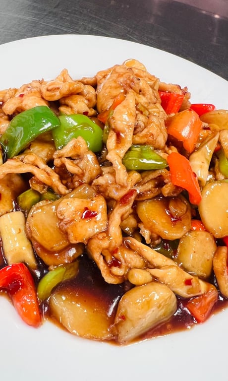 C4. Szechuan Style Sliced Chicken
