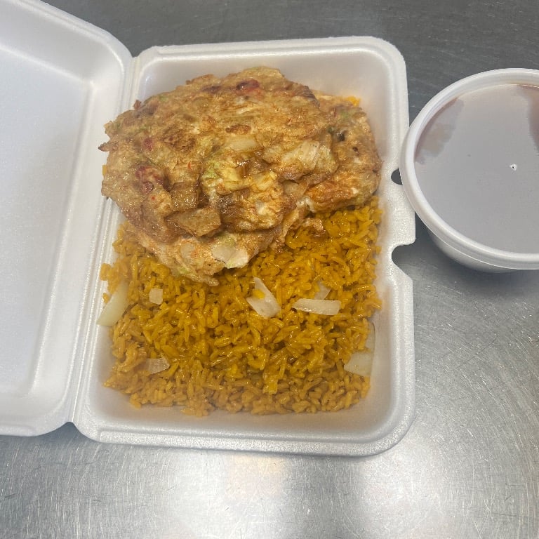 L16. Pork Egg Foo Young