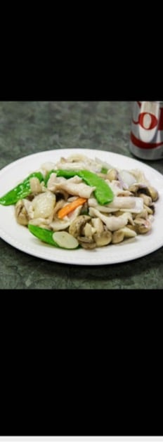 53. 蘑菇鸡片<br> Moo Goo Gai Pan