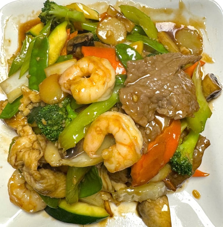 Combination Pan Fried Noodle