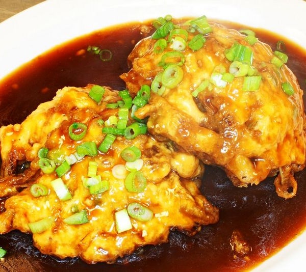 40. Roast Pork Egg Foo Young