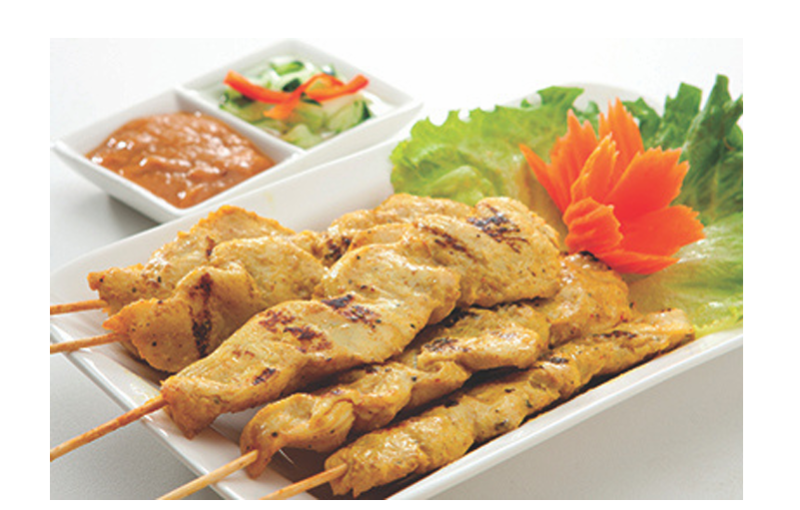 A7. Satay Chicken (5 pcs)