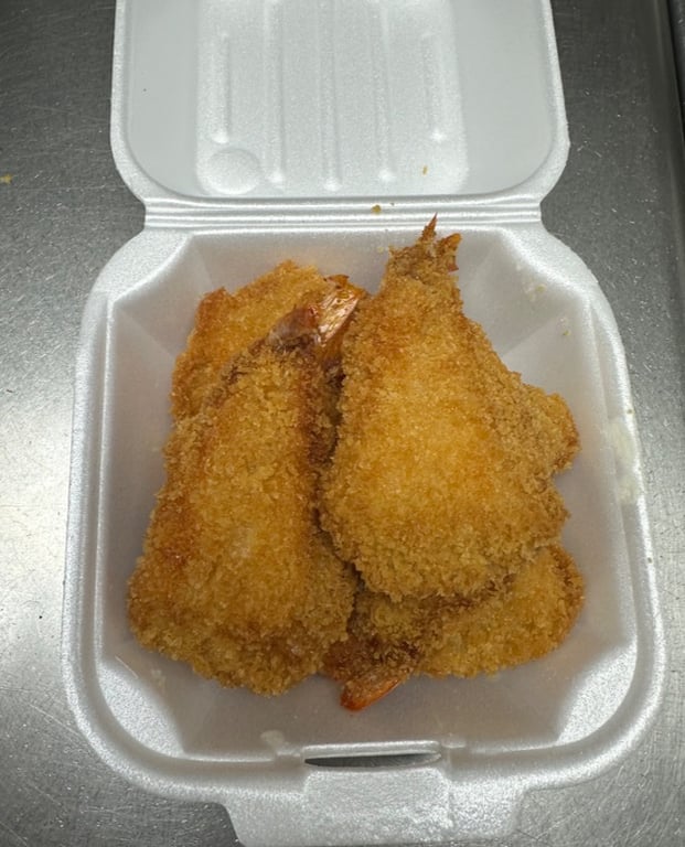 Fried Jumbo Shrimp (6)