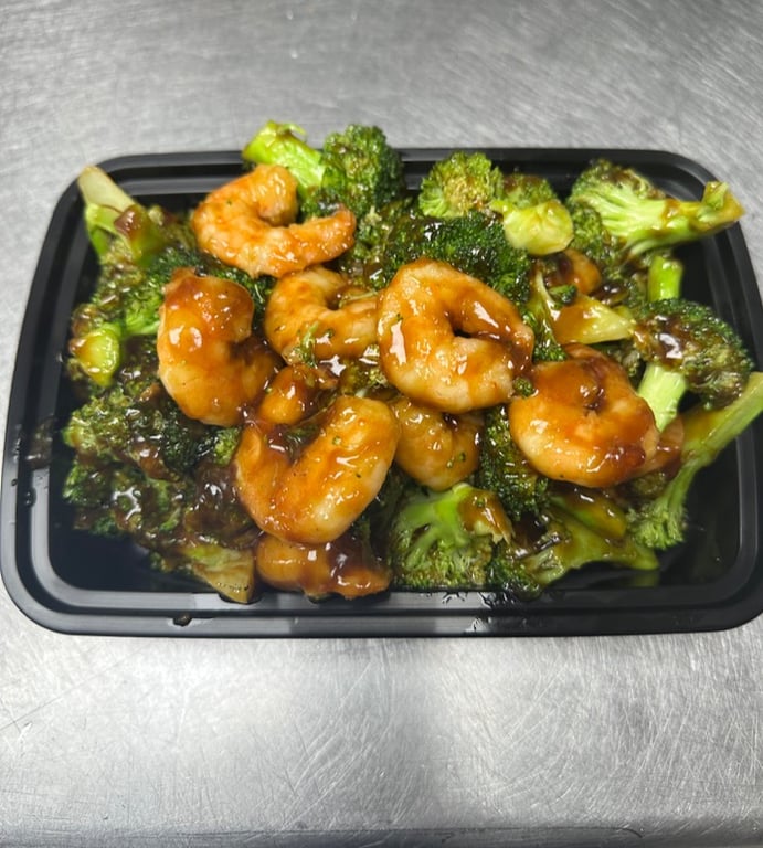 82. Shrimp with Broccoli
