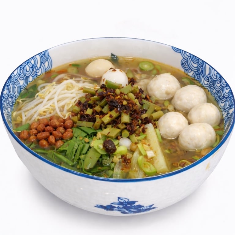N02. Fish Ball Rice Noodle Soup