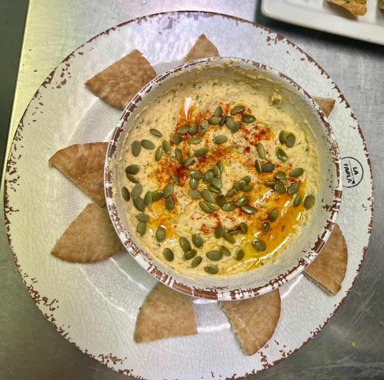 Organic house made hummus