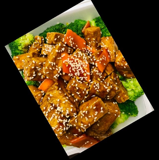 41. 芝麻豆腐 <br>Sesame Tofu