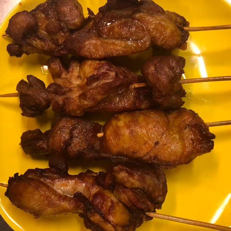 8. Chicken on the Sticks (4 pieces)