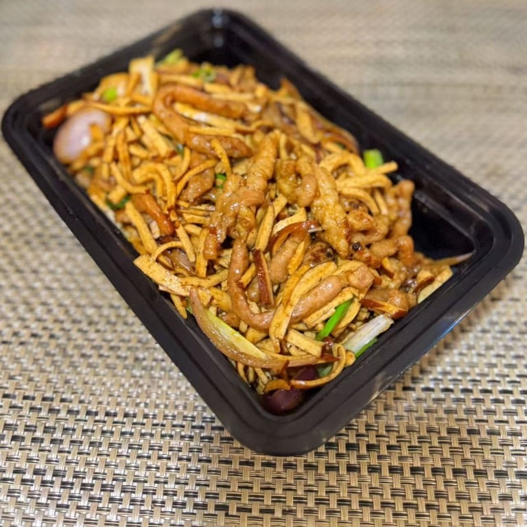 Shredded Pork with Dried Beancurd