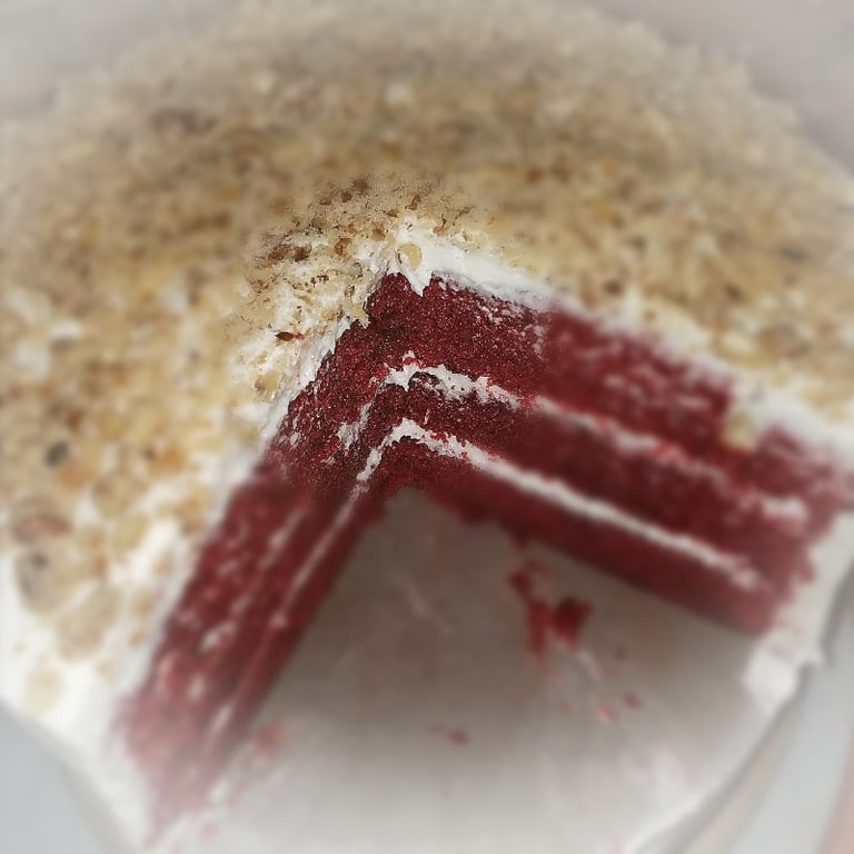 Claim to Fame Red Velvet Cake