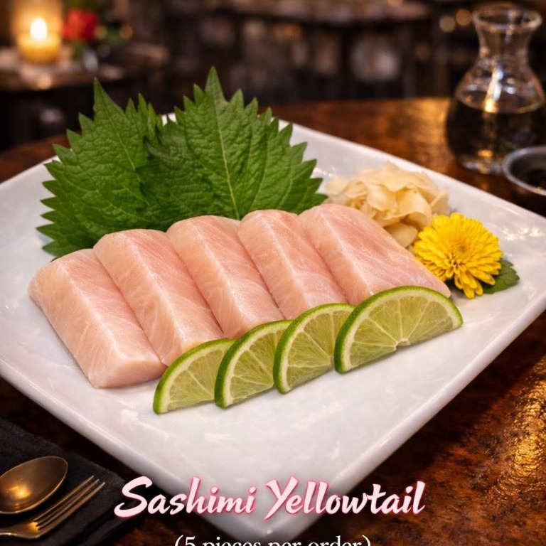 Yellowtail Sashimi