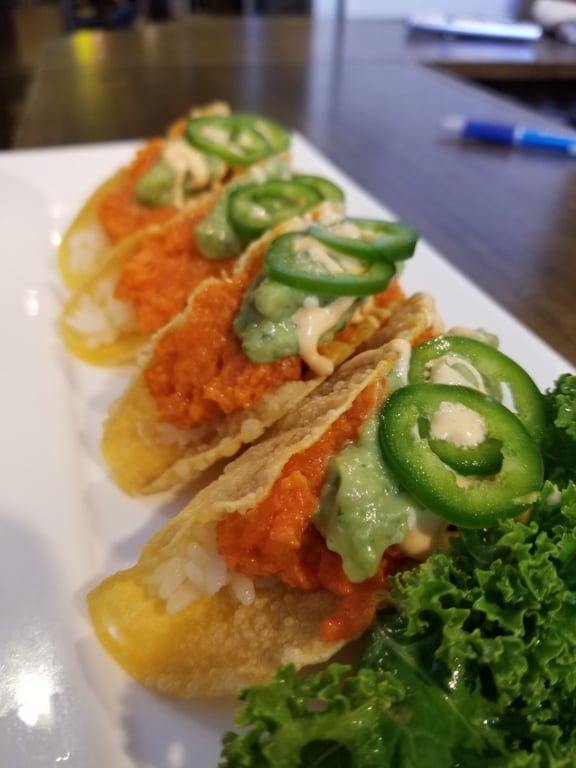 Spicy Sushi Taco