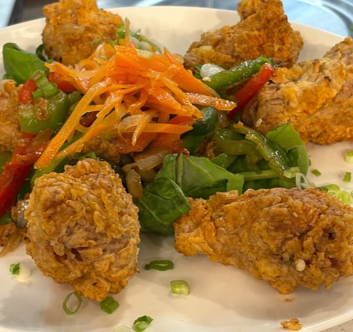 Fried Chicken Wings (6)