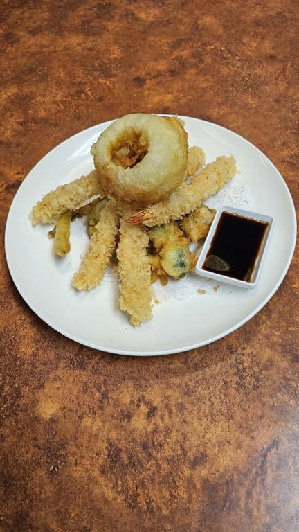 J2. Shrimp & Vegetable Japanese Tempura