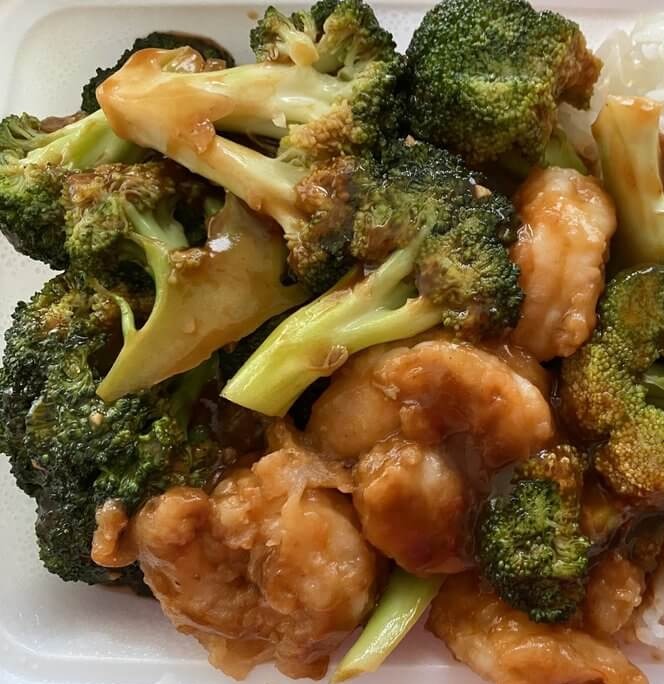 80. Shrimp w. Broccoli