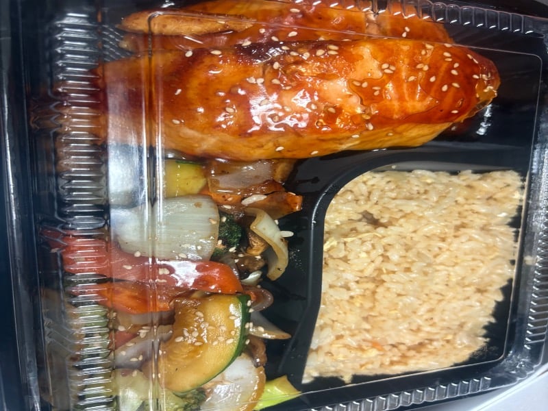 Hibachi Salmon