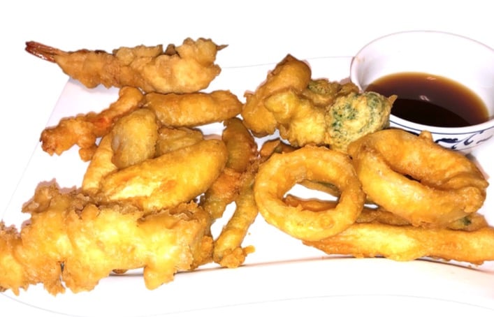 J18. Seafood Vegetable Tempura
