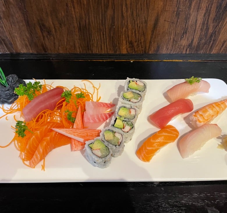 Sushi and Sashimi Lunch Image
