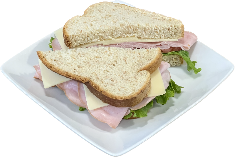 Ham & Swiss Sandwich Image