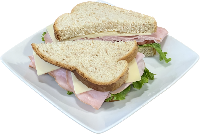 Ham & Swiss Sandwich