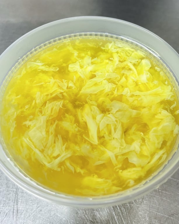 O1. 蛋汤 Egg Drop Soup  