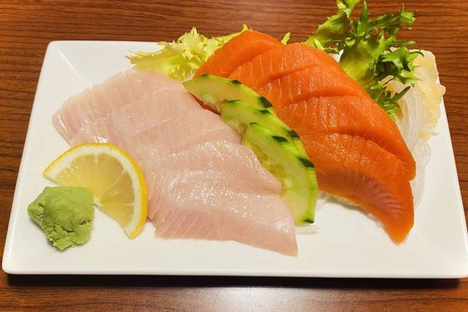 Wild Sockeye Salmon & Toro Sashimi (10 pcs)