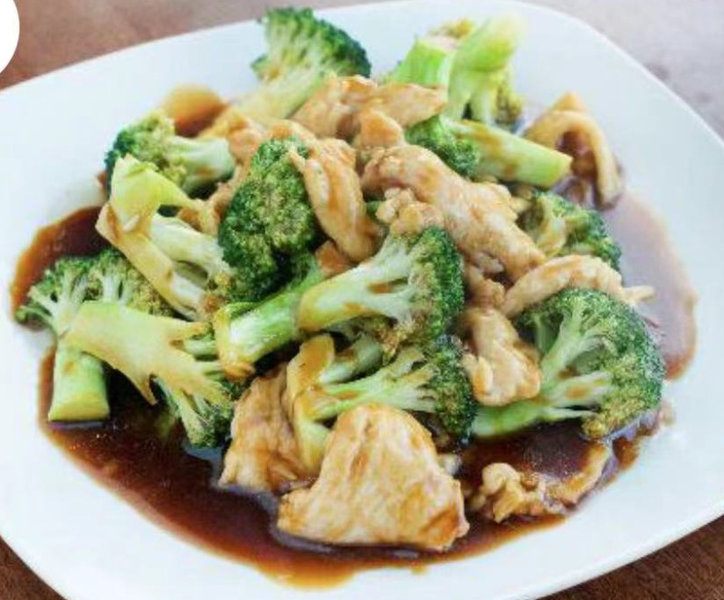 126. Chicken with Broccoli 芥兰鸡