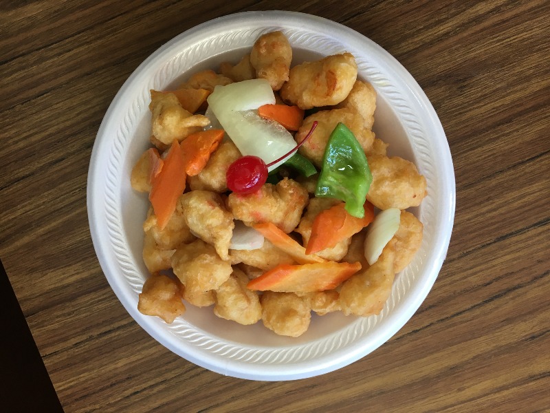 L 7. Sweet and Sour Chicken