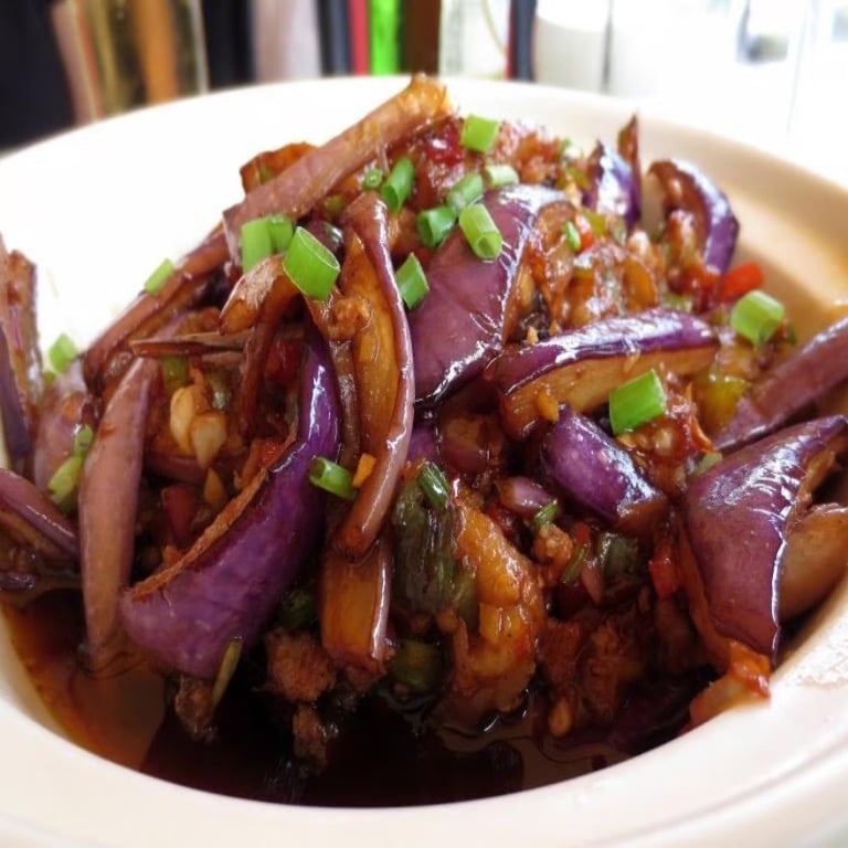 鱼香茄子 Eggplant with Szechuan Sauce
