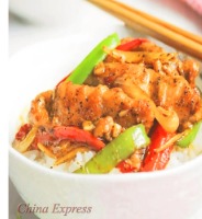 C32 Chicken w. Black Pepper Combo黑椒鸡
