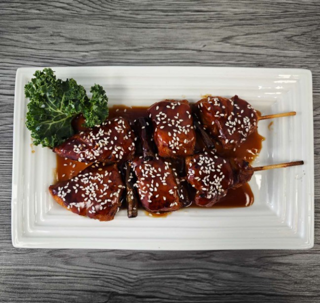 13. Skewer Chicken With Teriyaki Sauce (2 pcs)