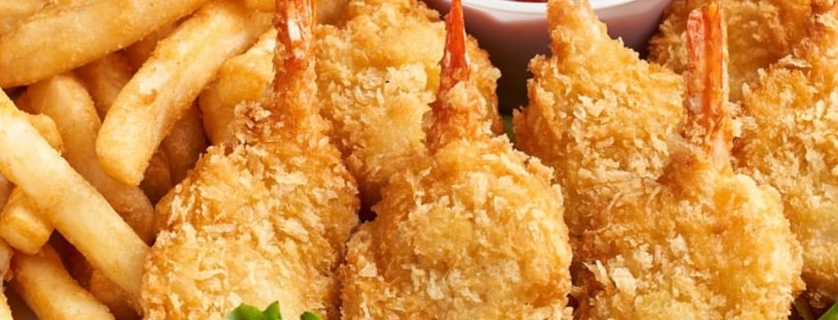 A 3. Fried Baby Shrimp (12）