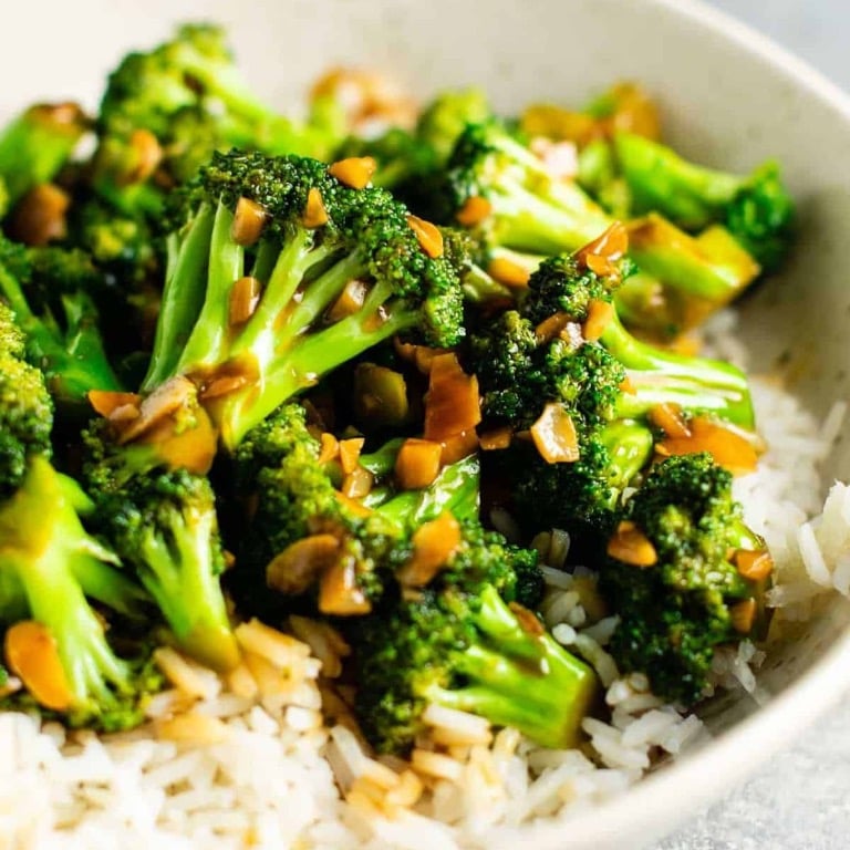 55. Broccoli w. Garlic Sauce