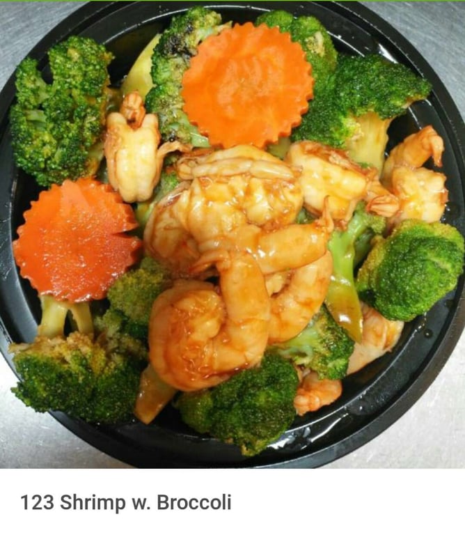 123. Shrimp w. Broccoli
