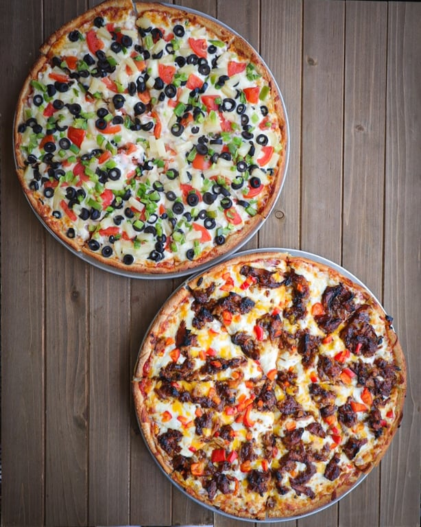 Two Gourmet Pizza Combo