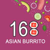 168 Asian Burrito - Olney logo