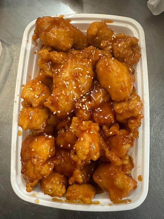 A 2. Sesame Chicken 芝麻鸡