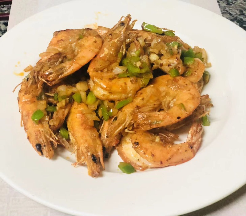 13. 椒盐虾 Salt & Pepper Shrimp