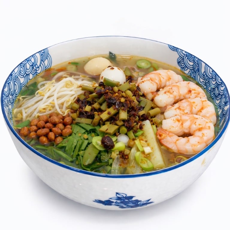 N03. Shrimp Rice Noodle Soup