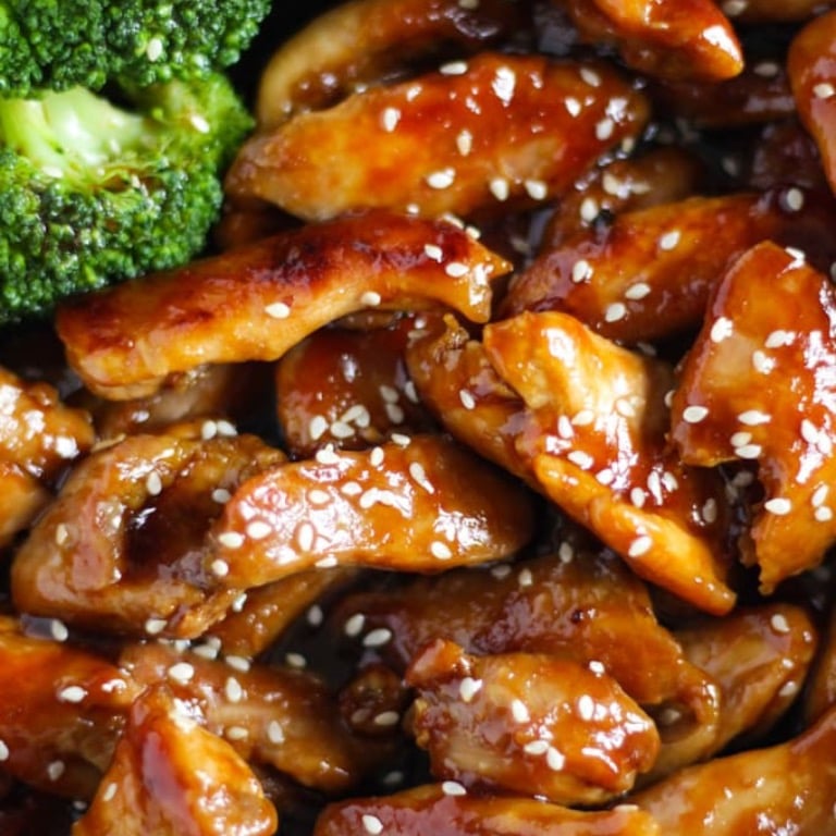 11. Chicken Teriyaki with Steamed Vegetable