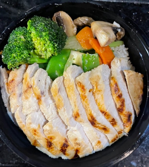 Teriyaki chicken rice bowl  Image